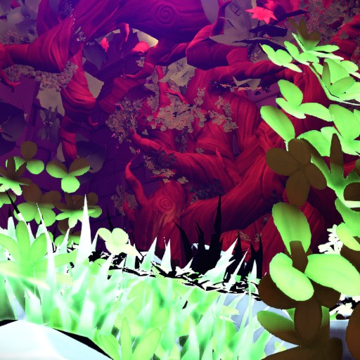 trees don't go "kaboom"